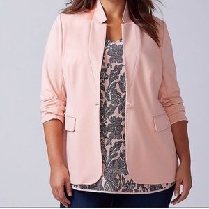 Lane Bryant Soft Pink “The Bryant Blazer” Size 14